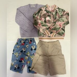 H&M Big Girls clothing SZ 10-12,9-10 4 pieces